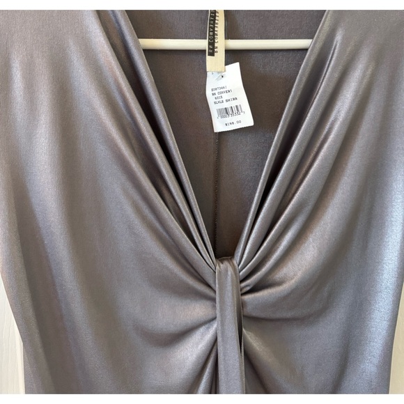 RN Convertable Dress, Large, Silvery Gray, NWT - Picture 5 of 7